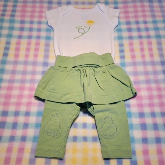THE CHILDREN'S PLACE 🌞 NWOT Adorable Sunshine "BUSY BEE" Bodysuit Onesie NB - Picture 11 of 16
